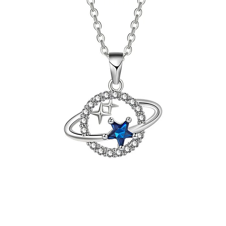 For Bonus Daughter - We Found Each Other Planet Necklace