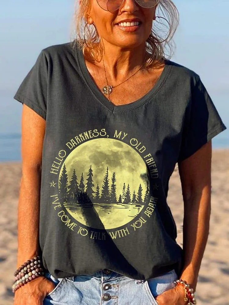 I've Come To Talk With You Again Landscape Graphic Tees