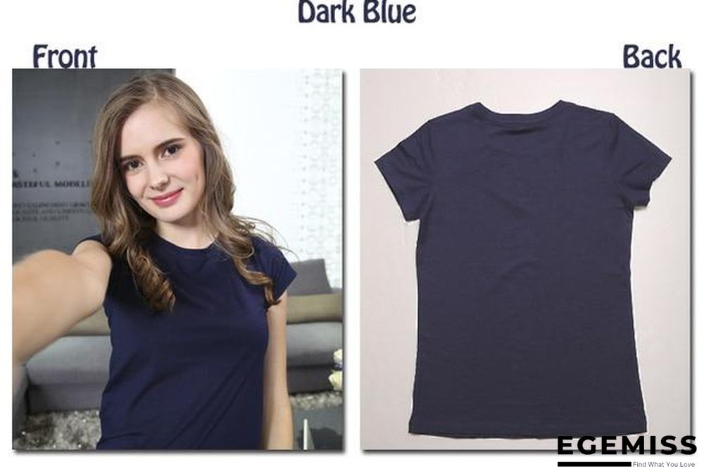 18 Colors S-3XL Plain T-Shirt Women Cotton Elastic Basic Casual Tops Short Sleeve T-shirt | EGEMISS