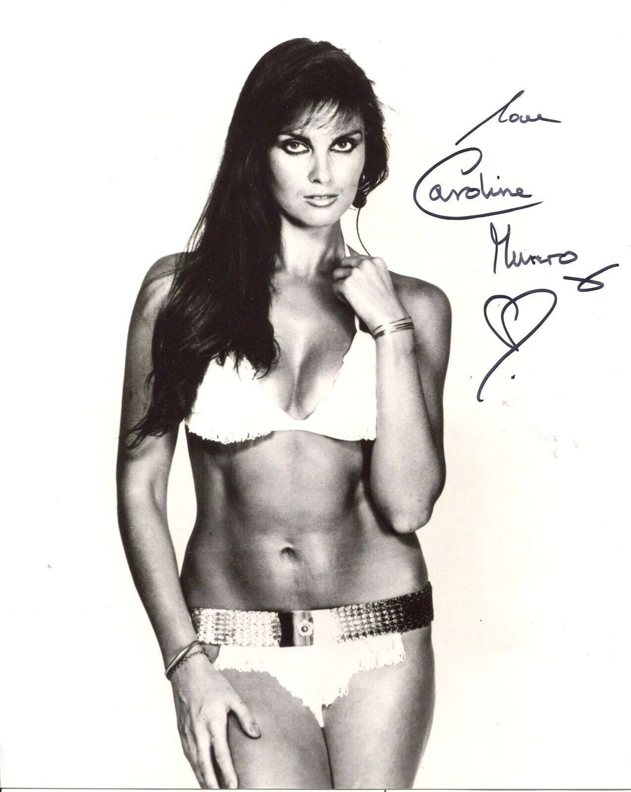 007 Bond girl Caroline Munro signed Photo Poster painting - IMAGE 3