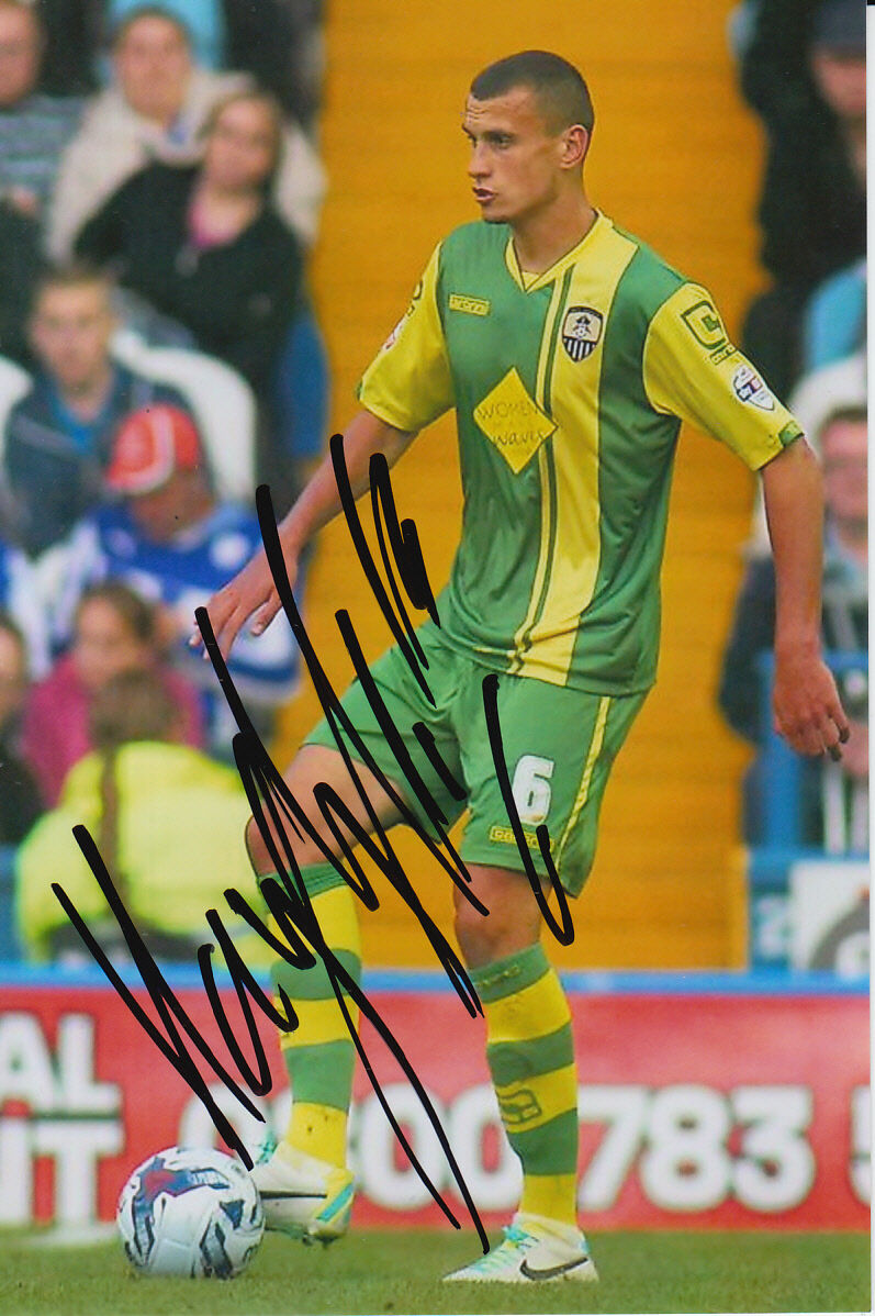 NOTTS COUNTY HAND SIGNED HAYDN HOLLIS 6X4 Photo Poster painting 1.