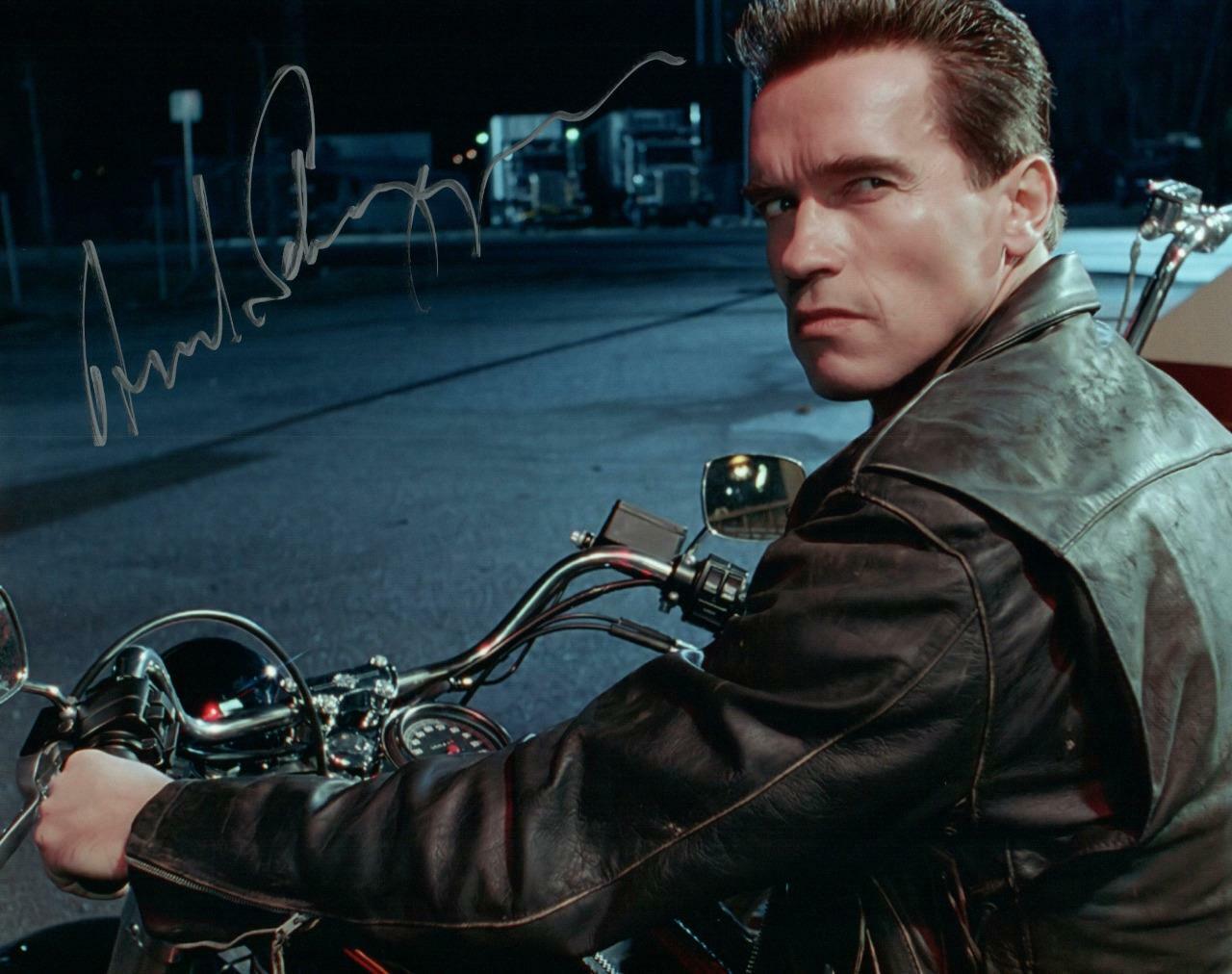 Arnold Schwarzenegger 8x10 Signed Autographed Photo Poster painting Picture with COA