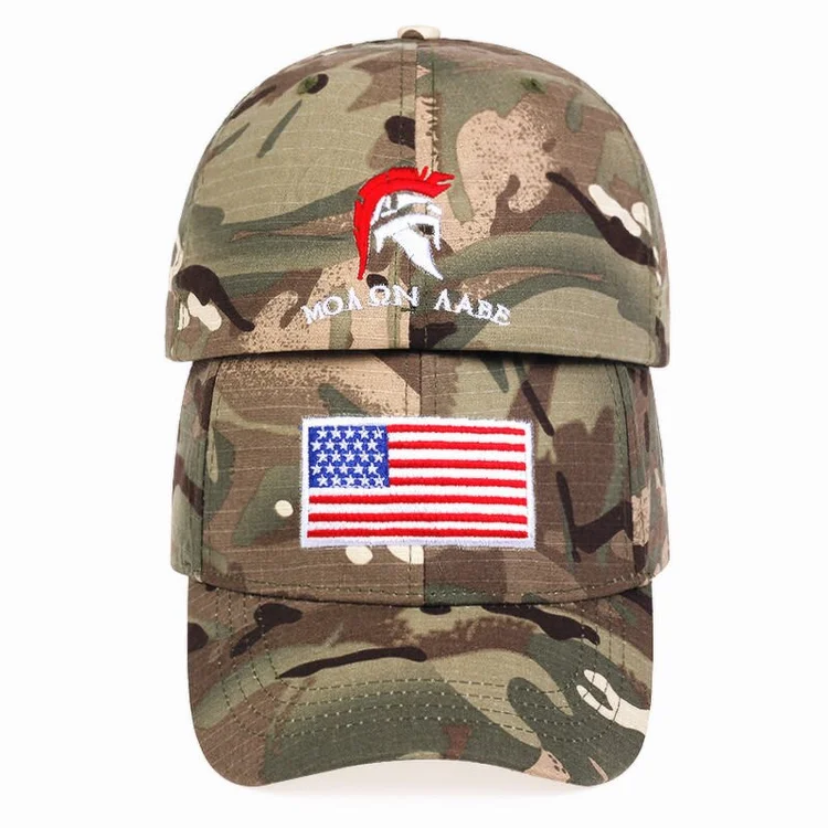 Baseball Cap Men Tactical Military Dad Hat Seal back with American flag Unisex Hip Hop Hats Sport snapback caps