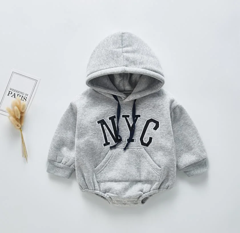 2020 New Pattern Baby Jumpsuit Girl Spring And Autumn Sweater love Print  Jacket + love Print Jumpsuit Two Piece Suit