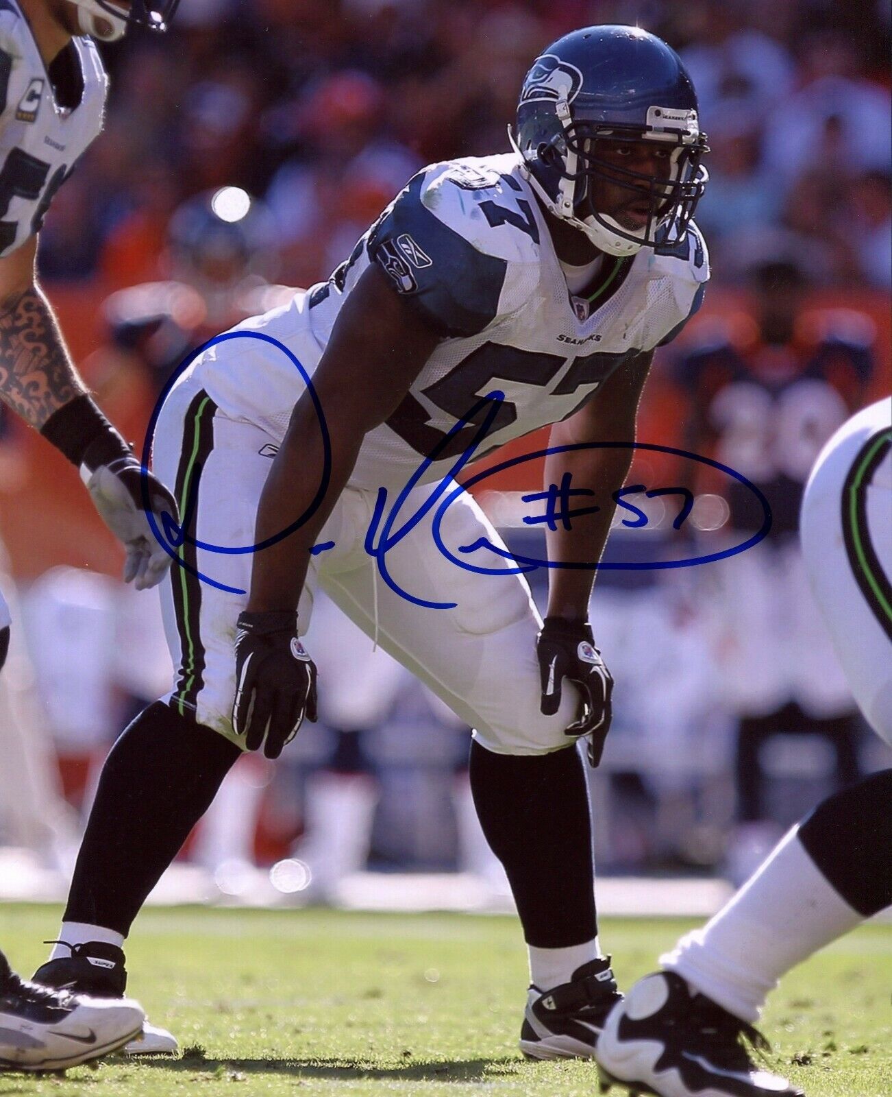 David Hawthorn The Heater Seattle Seahawks Autographed Signed 8x10 Photo Poster painting CFS