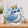 Diamond Painting Single-Side Bird Butterfly Desktop Art Kit for Home Decor
