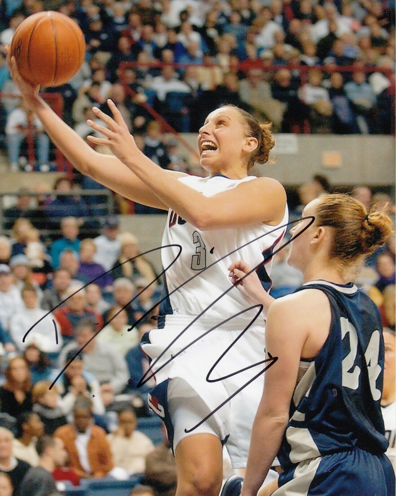 Diana Taurasi #0 8x10 Signed Photo Poster painting w/ COA Connecticut Huskies