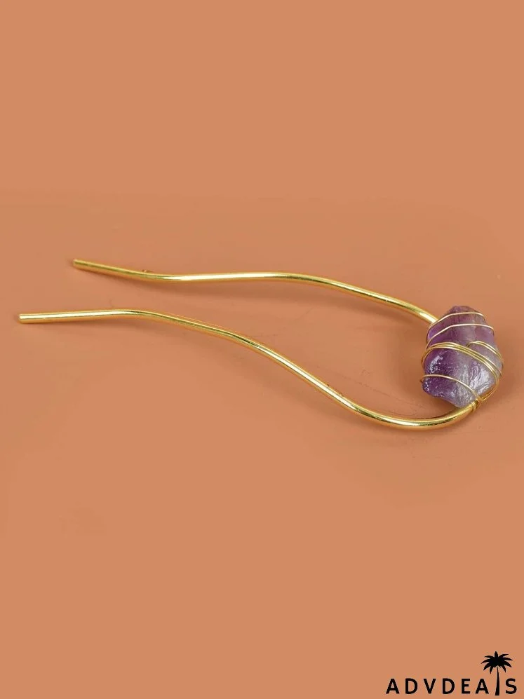 Crystal Decor Hair Pin