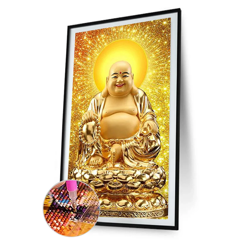 Diamond Painting - Full Round Drill - Buddha(40*70cm)