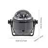 Ball Shaped Nautical Compass Sea Pivoting Marine Boat Compass for Car Caravan