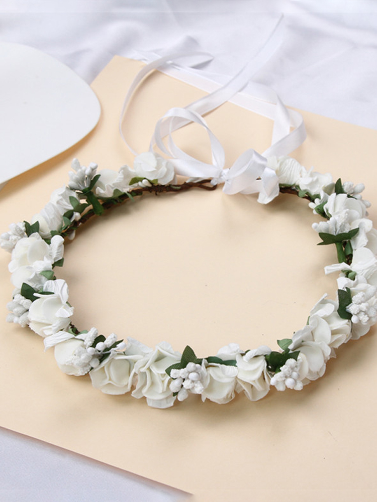 Mori Wedding Simulated Flower Headpieces wearshes
