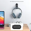 Headphone Stand Under Desk Magnetic Foldable Adhesive Headphone Holder Hook Mount for Computer/Gaming Headsets Headphones