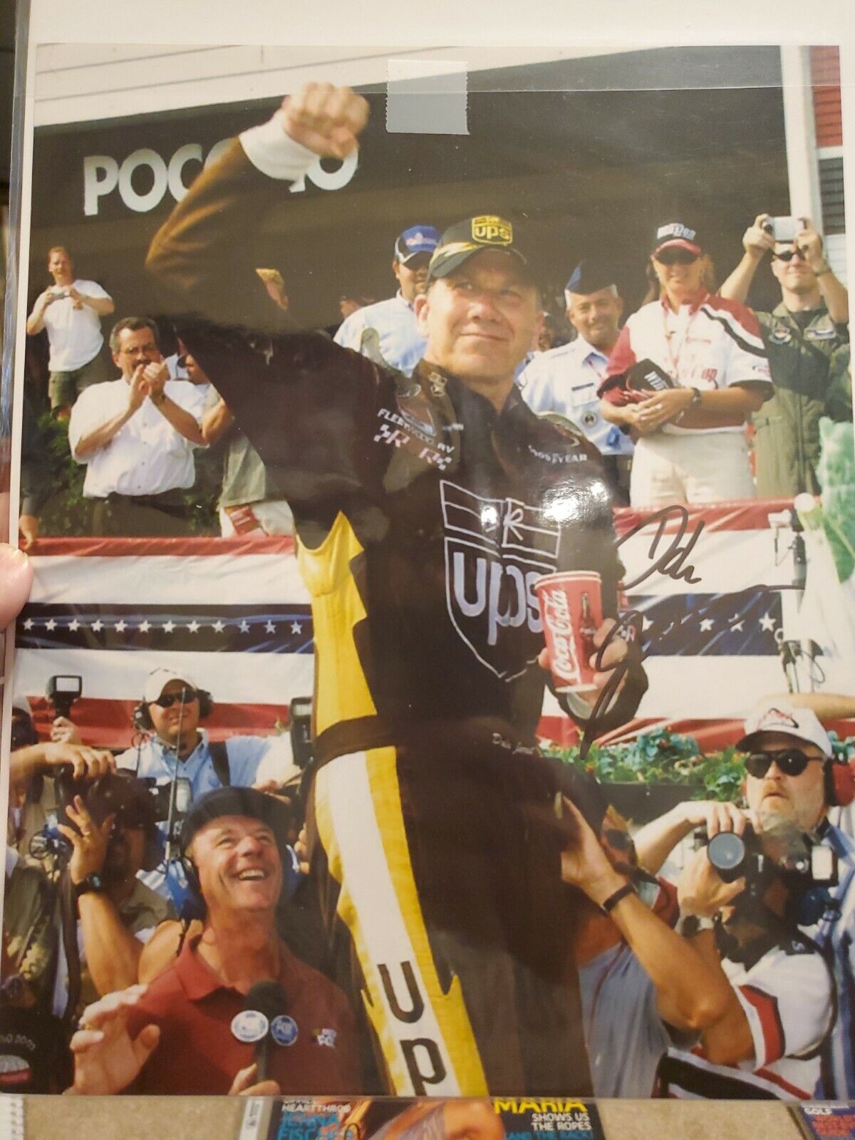 DALE JARRETT Signed NASCAR 8 x 10 Photo Poster painting Autographed HOF 2014