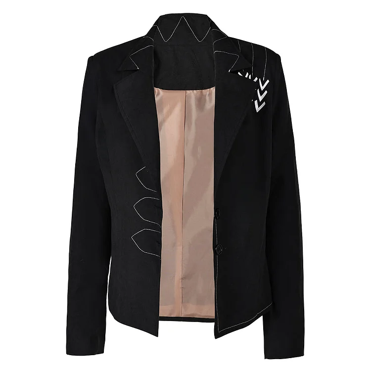 Beetlejuice 2 (2024) Barbara Black Coat Jacket Outfits Cosplay Costume Halloween Carnival Suit