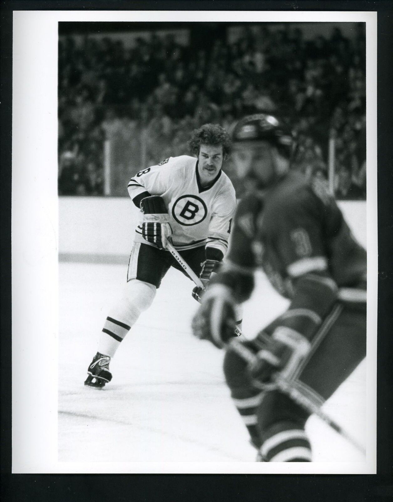 John Wensink LOT of 12 circa 1970's Press Original Photo Poster paintings Boston Bruins