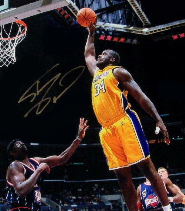 Shaquille O'Neil LA Lakers Beautiful 8 x 10 Signed Reprint Photo Poster painting!