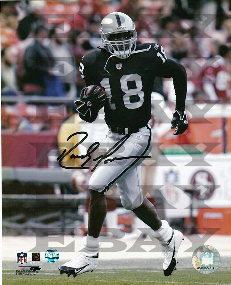 RANDY MOSS~RAIDER Autographed Signed 8x10 Photo Poster painting Reprint