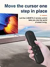 M5 Air Mouse Keyboard Remote Rechargeble 2.4G+BT5.2 7 Color Backlit for Smart TV