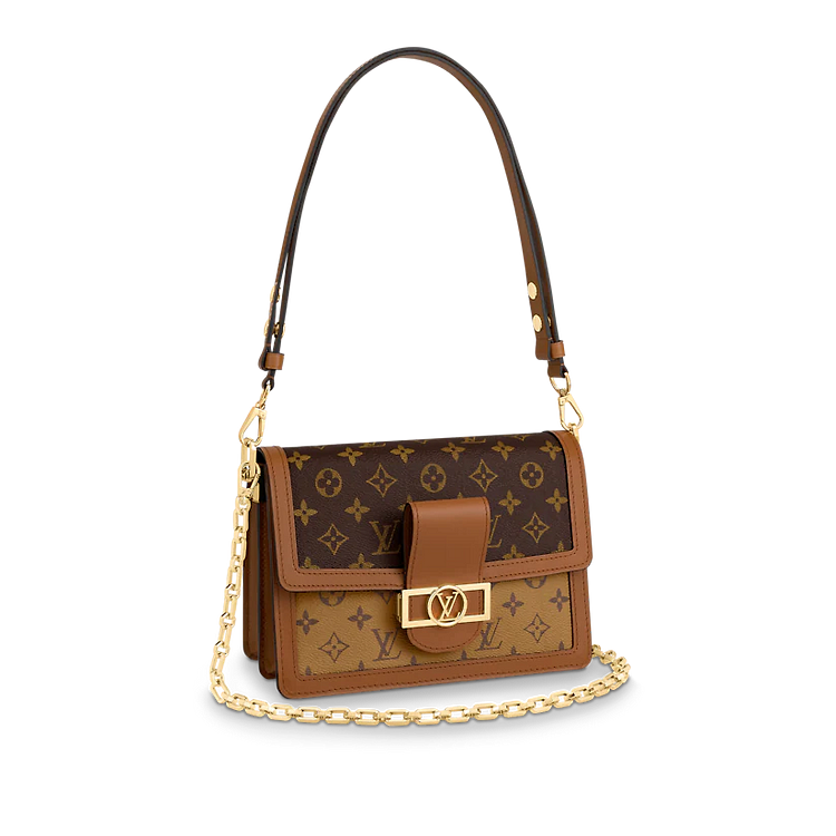 Louis Vuitton Monogram Leather Dauphine Pop MM Shoulder Bag, Louis Vuitton  Handbags