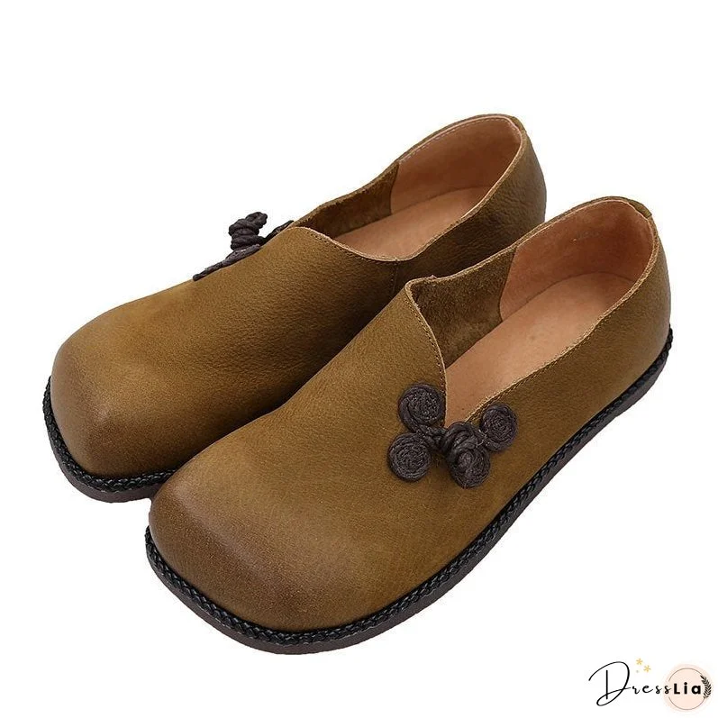 BREATHABLE COMFORTABLE SOFT BOTTOM FLAT SHOES