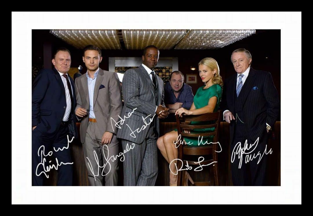 Hustle Cast Autograph Signed & Framed Photo Poster painting