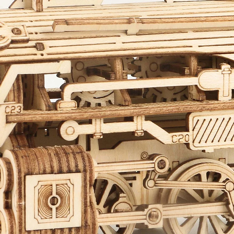 Puzzle 3D - Maquette en bois Camion Américain - ROKR - Robotime