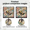 Framed Diamond Painting - Special Shaped - Insect (25x25cm)