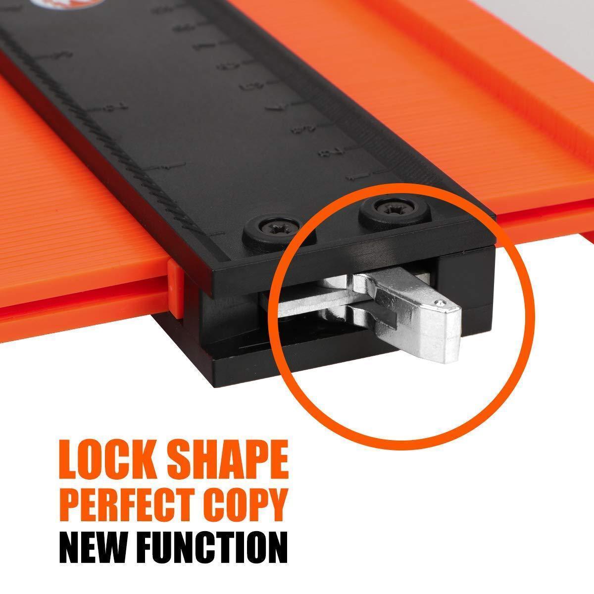 Saker Contour Gauge Profile Tool with Lock