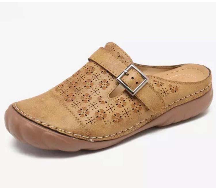 hollow carved casual sandals