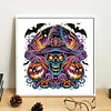 Diamond Painting - Partial Special Shaped Drill - Halloween Pumpkin(Canvas|30*30cm)
