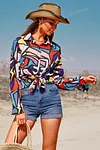 Long Sleeve Shirt Collar Tops