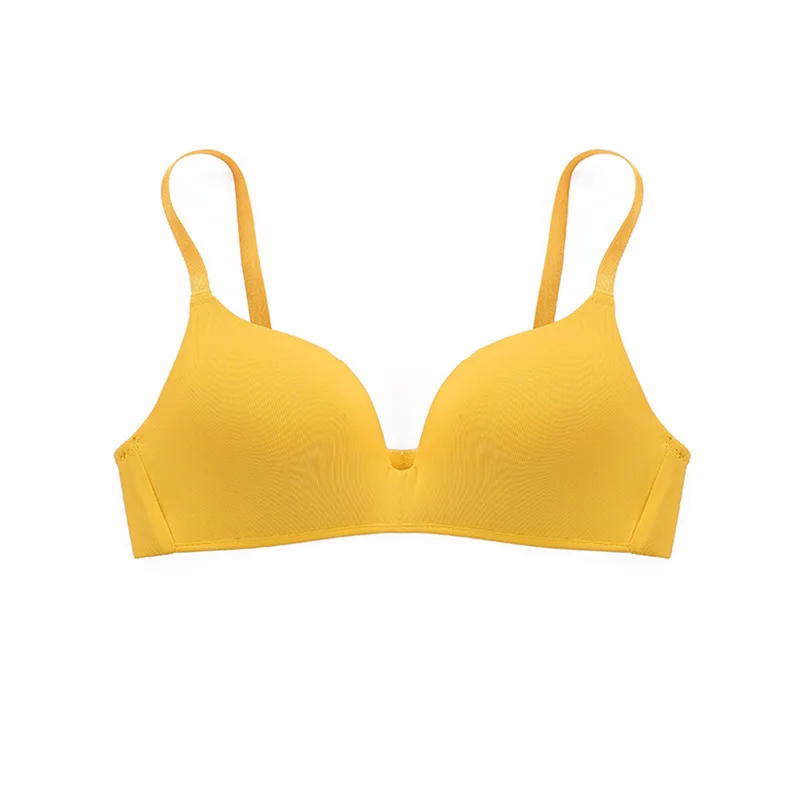 Billionm Billionm Women Seamless Bra Sexy No Wire Push Up Underwear Girls Students Breathable Thin 12 Colors Bras