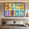 (Stamped/Counted) Pokémon-11CT Cross Stitch 60*40cm/23.62*15.75in(Big Size)