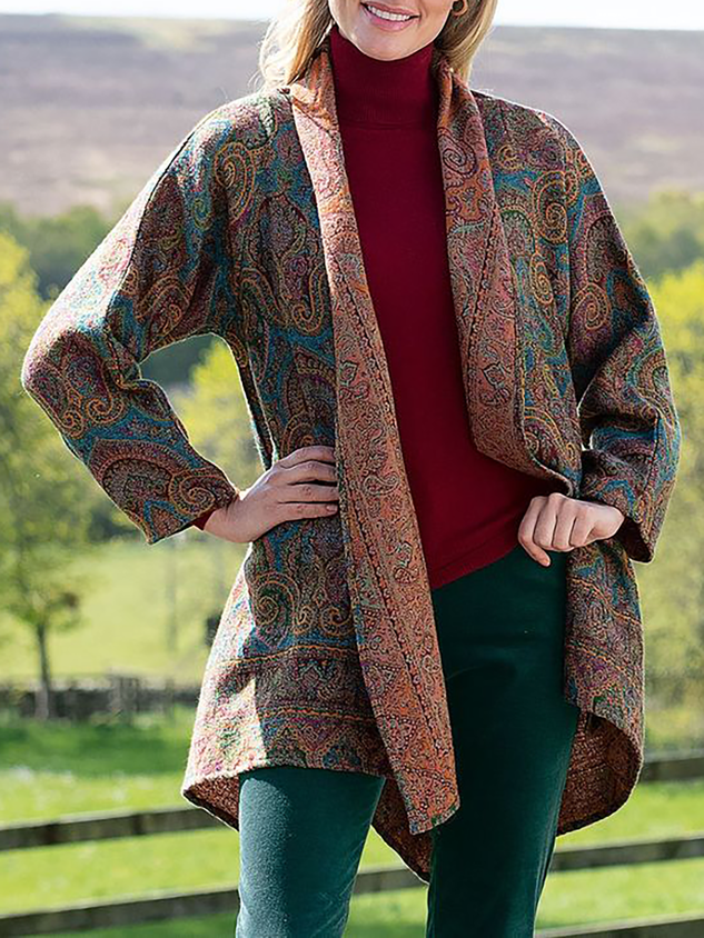 Plus size Boho Casual Cardigan Outerwear