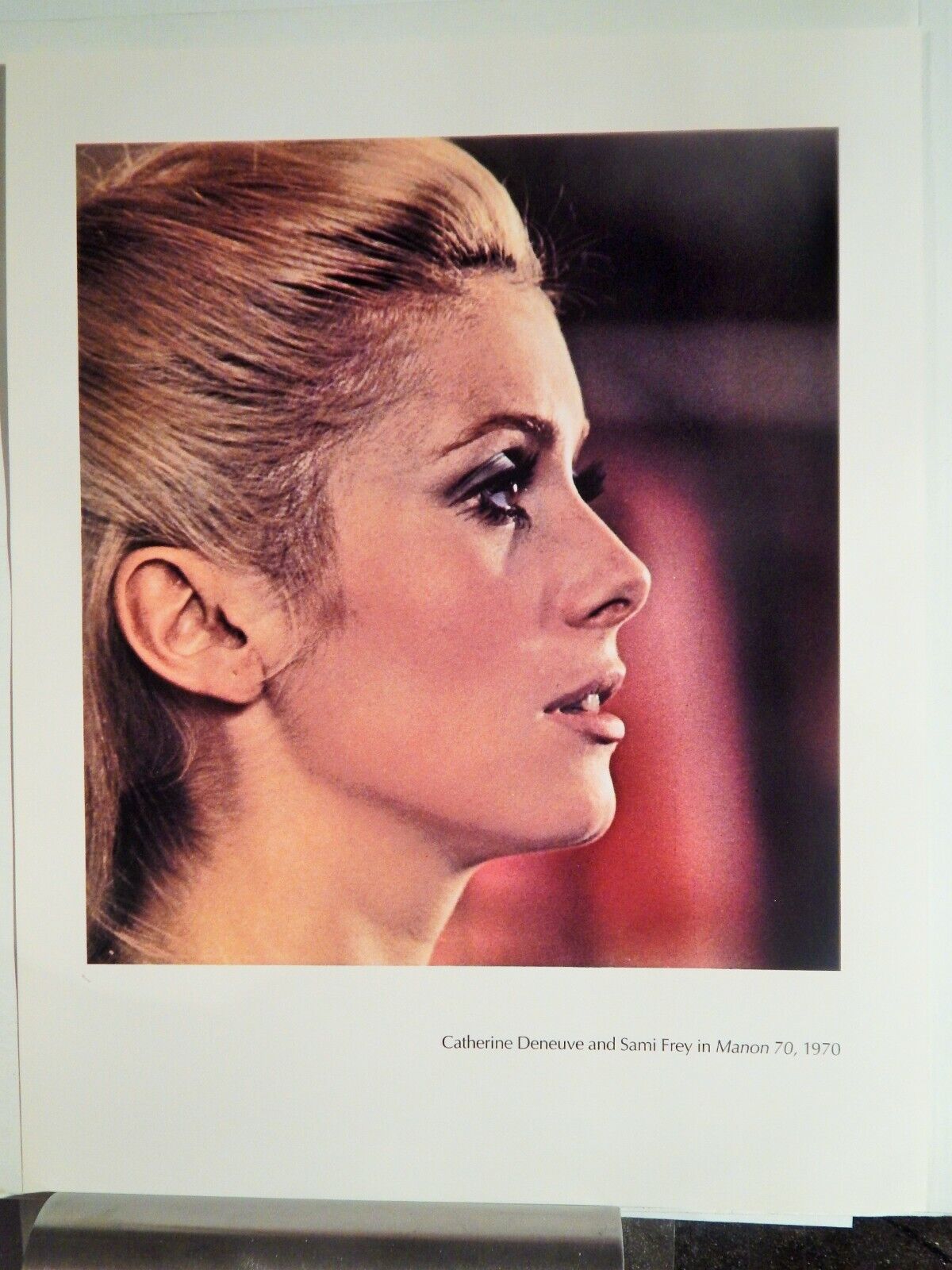 CATHERINE DENEUVE (1970) / JULIE ANDREWS (1968) MOVIE Photo Poster painting (1974 reprint)