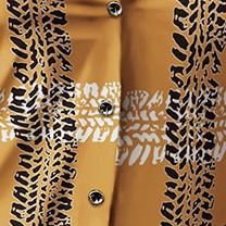 2022 New Print Blouse Womens Fashion Turn Down Collar Long Sleeve Plus Size Vintage Shirts Casual Lady Office Tops And Blouses