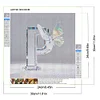 Letter P - Full Round Drill Diamond Painting