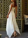Irregular Clipping Condole Belt Maxi Dress