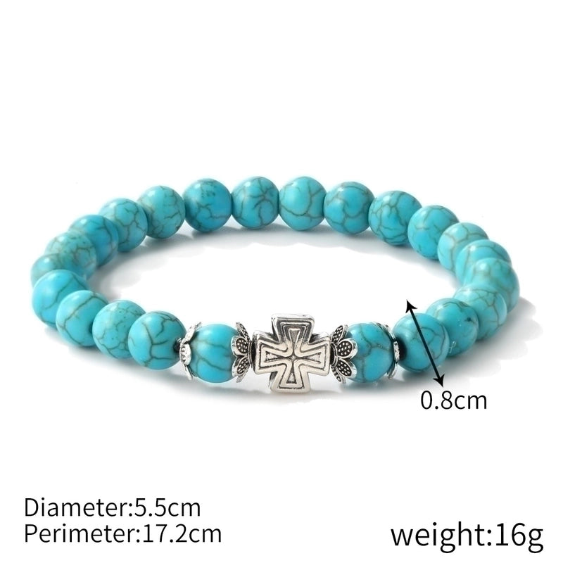 Fashion Starfish Butterfly Turquoise Beaded Women’s Bracelets 1 Piece