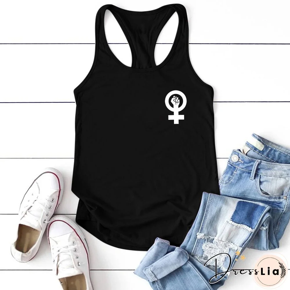 Feminist Women Tshirt Fist Chest Label Print Casual Funny Summer T ShirtFor Lady Girl Tops Tees Hipster Drop Ship Clothes