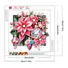 DIY Gemstone paintings-Partial Special Shaped Diamond Painting 30*30CM