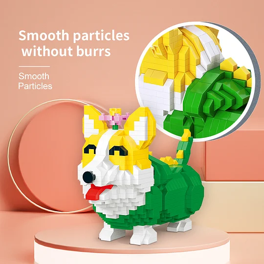 mayu +++ MOYU building blocks: 10 members of the cute pet family, a