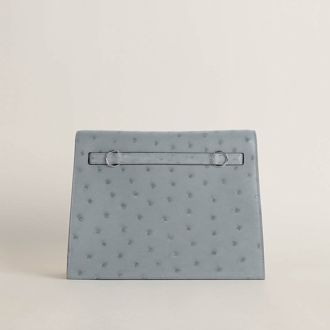 Kelly Danse Ostrich 8U Blue Glacier PHW