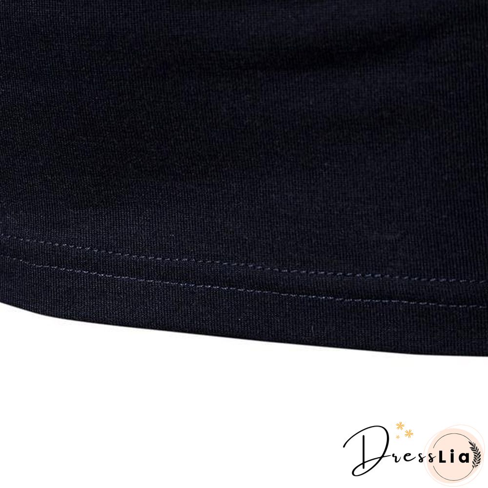 Fashion Men Lapel Long Sleeve Tri-color Striped Stitching Shirts