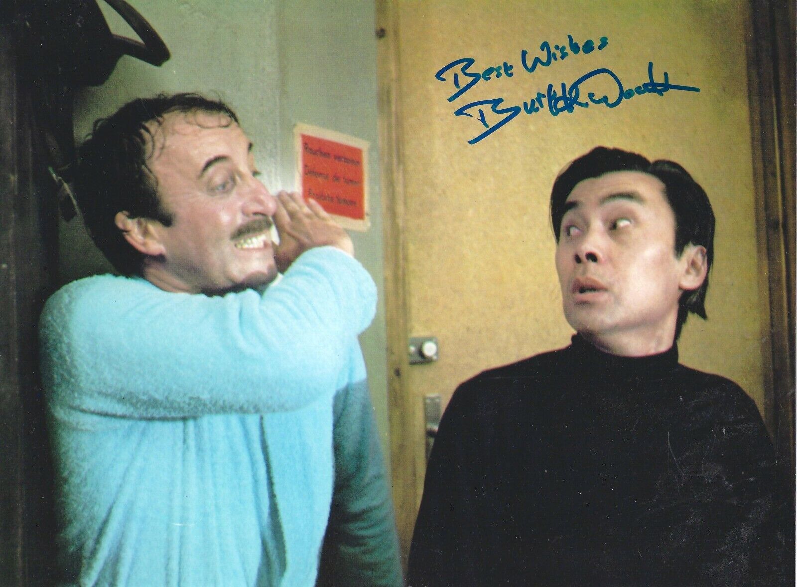 BURT KWOUK SIGNED PINK PANTHER CATO 8x10 Photo Poster painting 1 UACC & AFTAL RD AUTOGRAPH