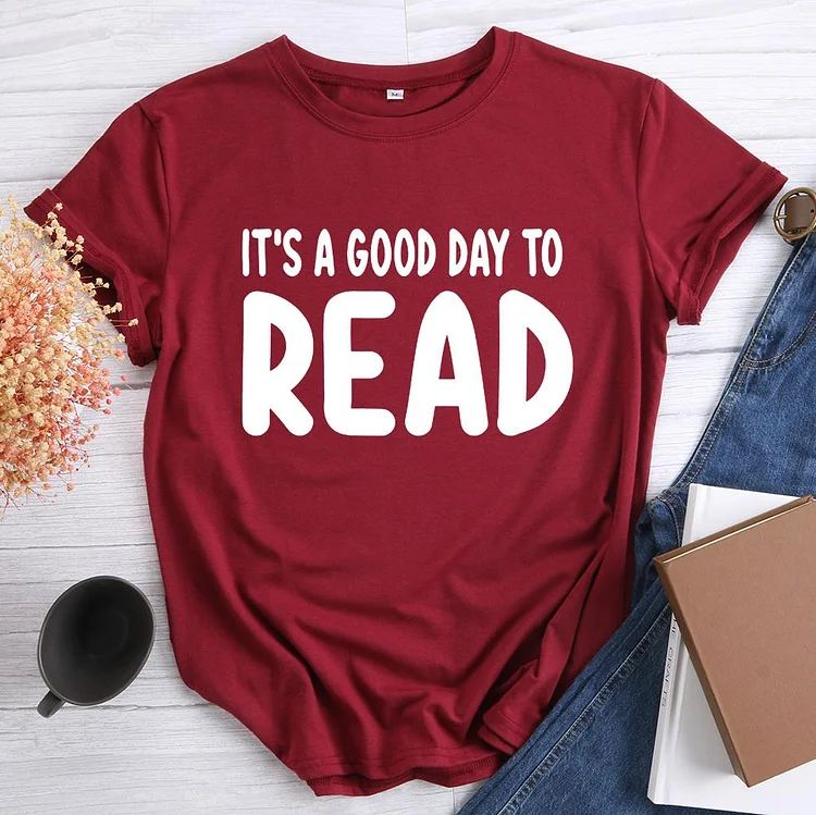ANB - It's A Good Day To Read A Book Book Lovers Tee-010686