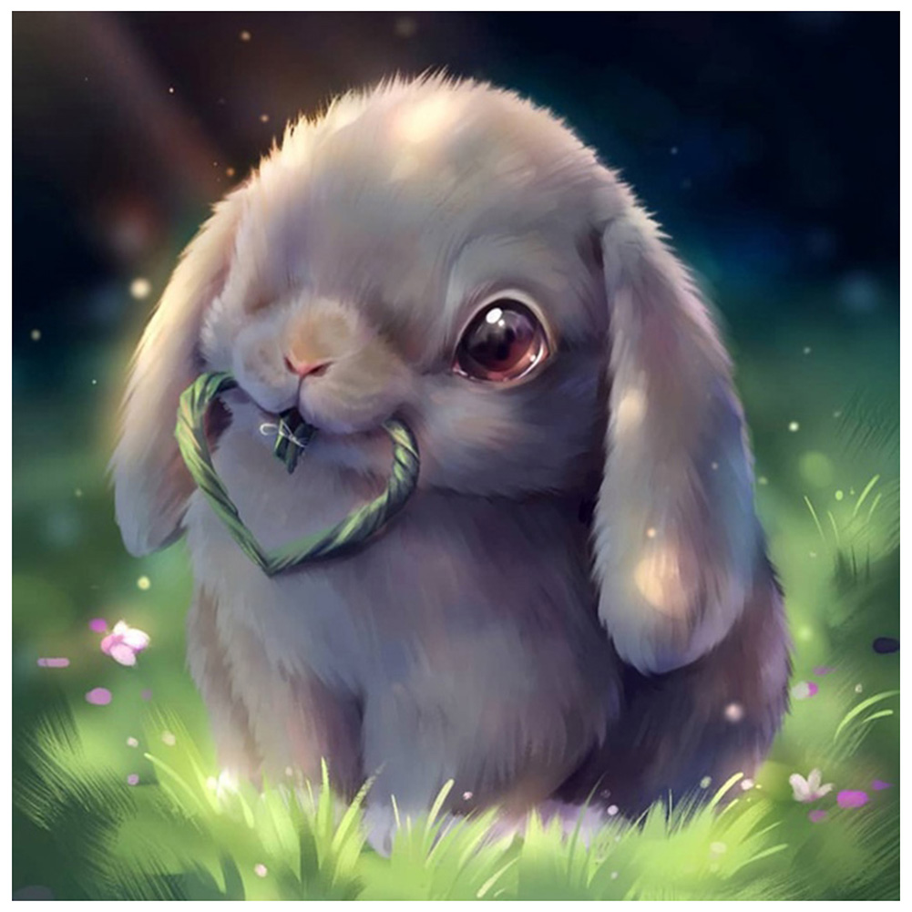 

Rabbit - Square Drill Diamond Painting - 30*30CM, 501 Original