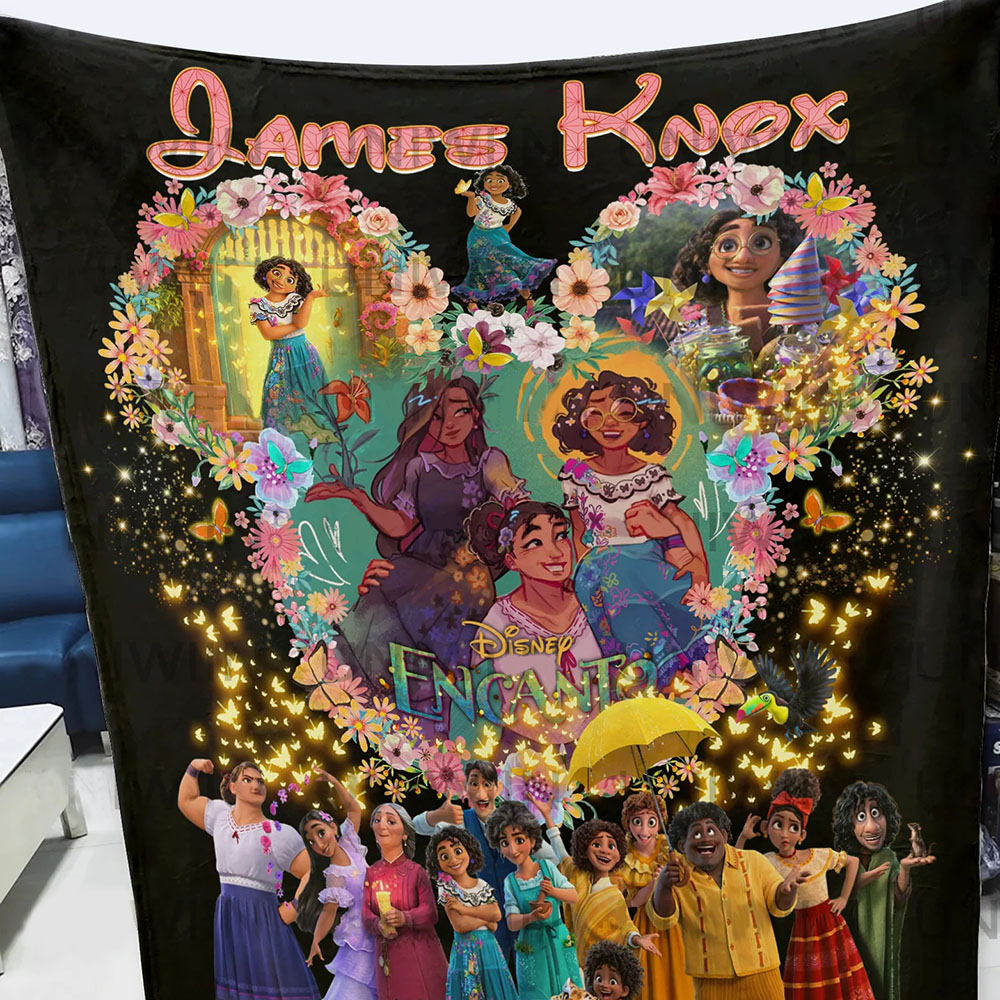 Personalized Disney Princess Blanket Gifts For Kids