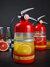 1.5L Beer Barrels Acrylic Fire Extinguisher Shape Liquor Dispenser Bar Accessory