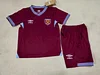 Joyfball 2025/2026 Kids Size West Ham United Home Football Shirt